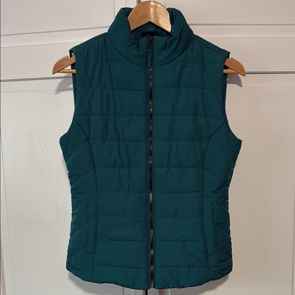 Aeropostale Teal Puffer Vest